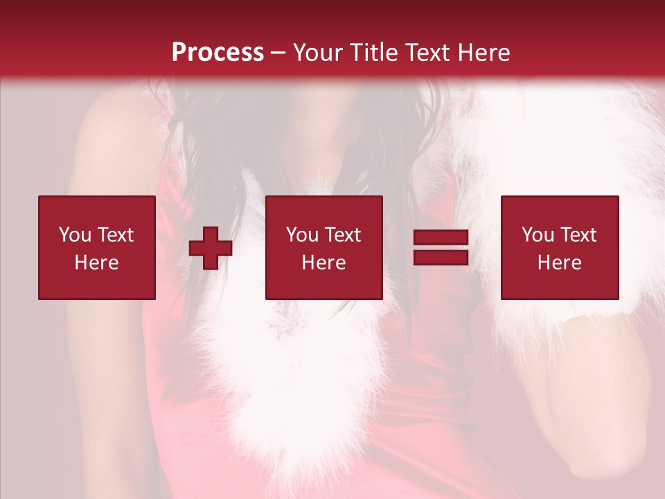 Makeover Babe White PowerPoint Template