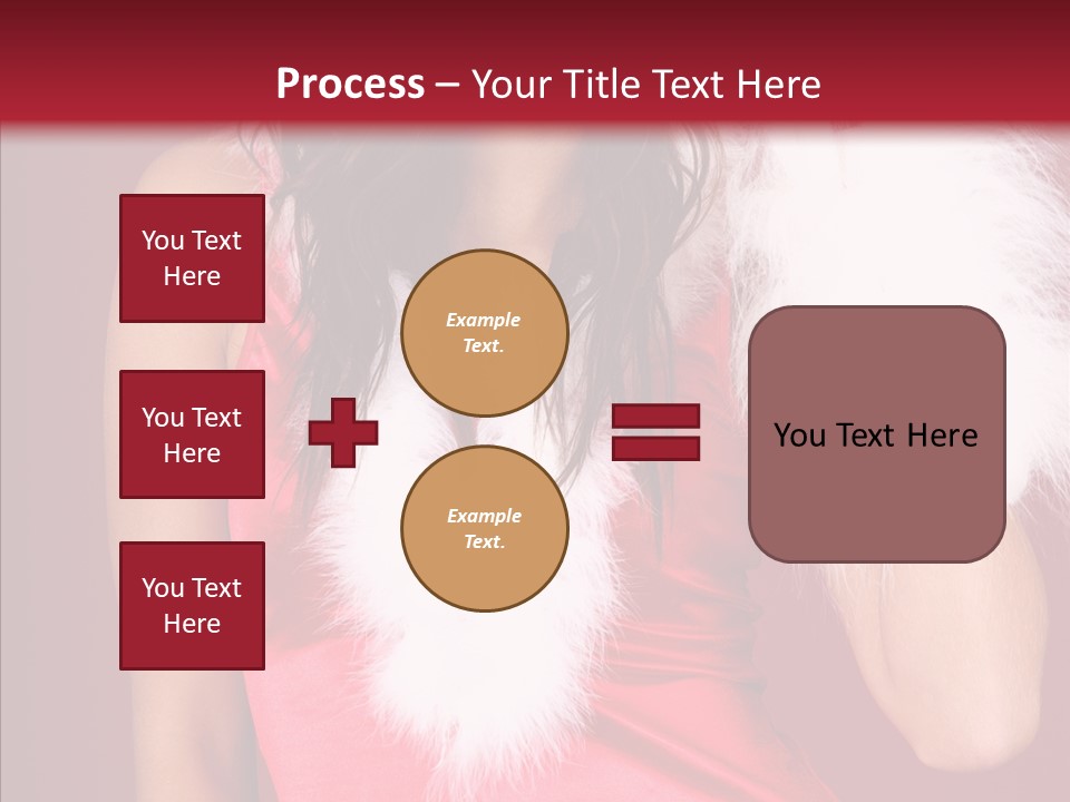Makeover Babe White PowerPoint Template