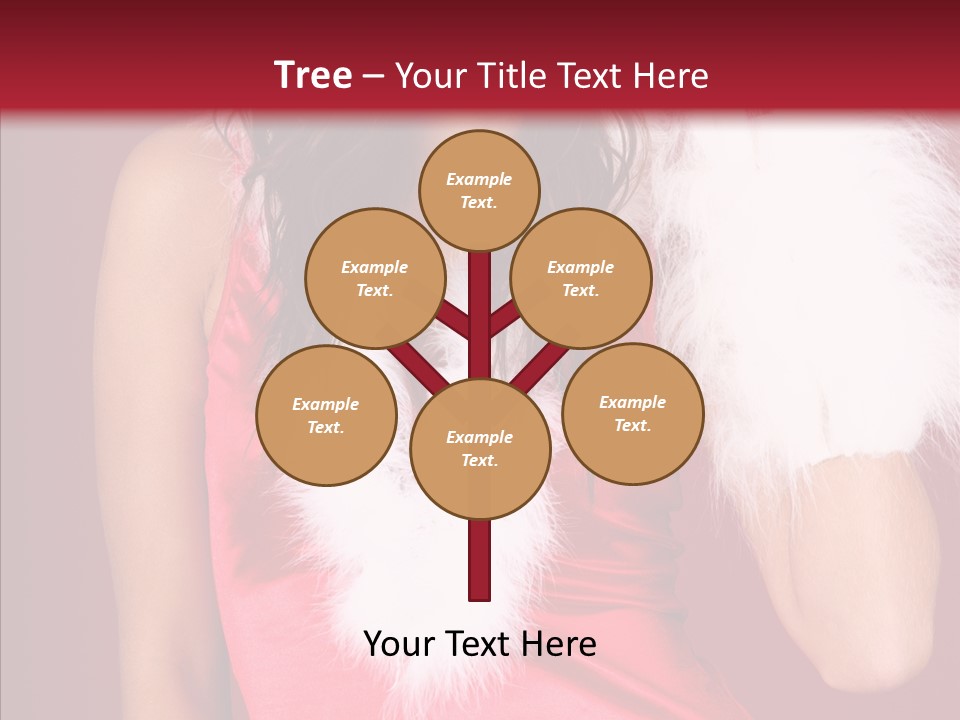 Makeover Babe White PowerPoint Template