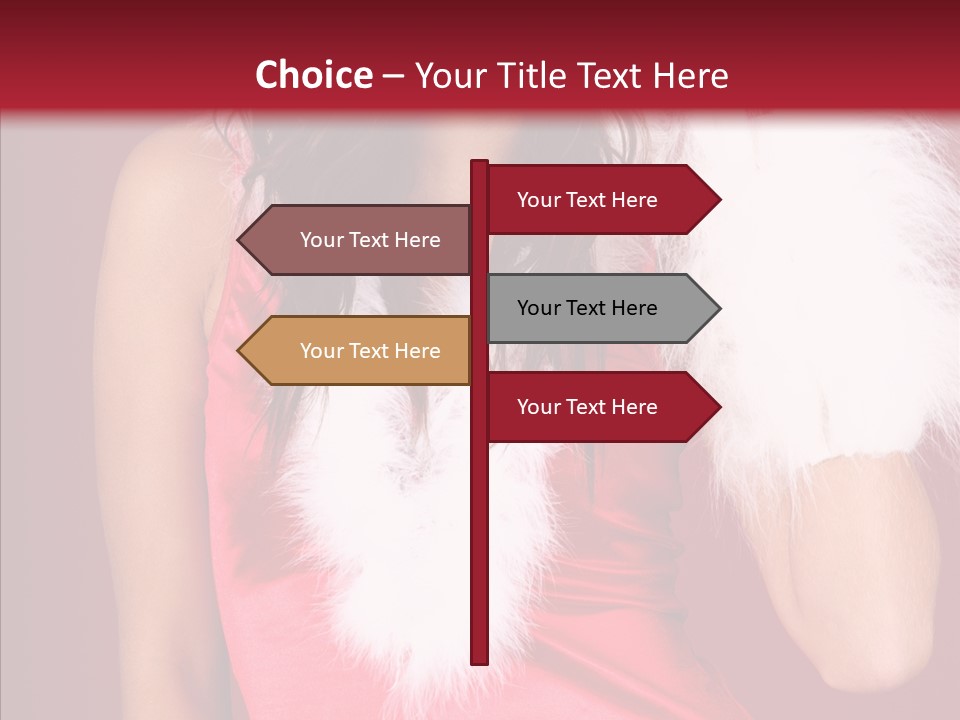 Makeover Babe White PowerPoint Template
