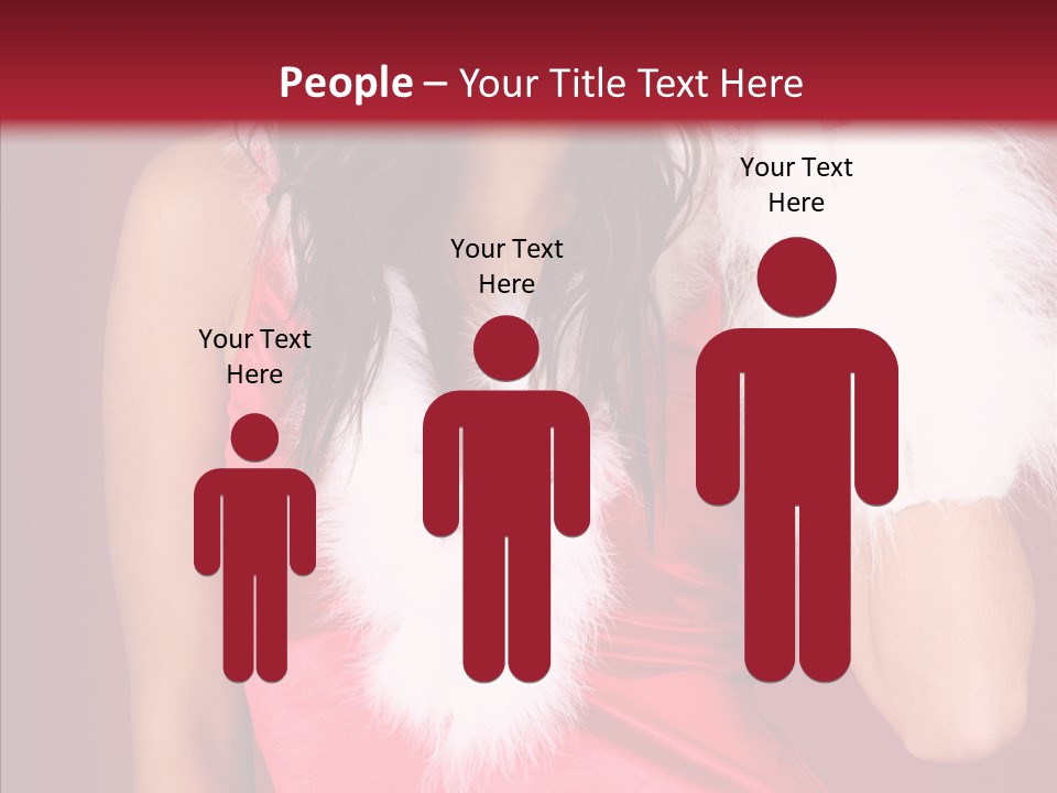 Makeover Babe White PowerPoint Template