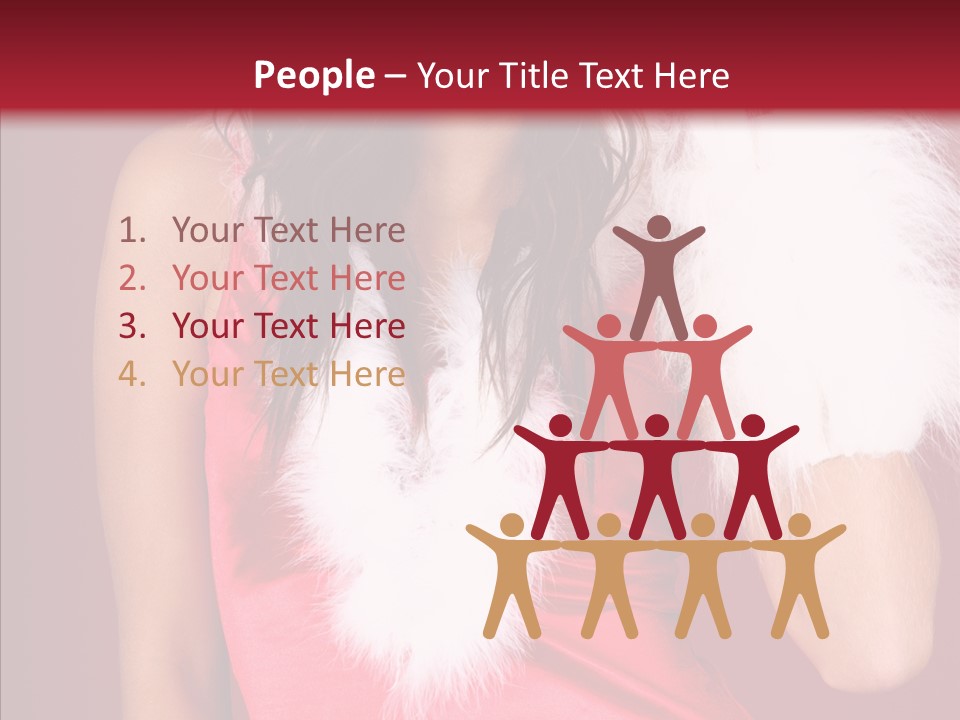 Makeover Babe White PowerPoint Template