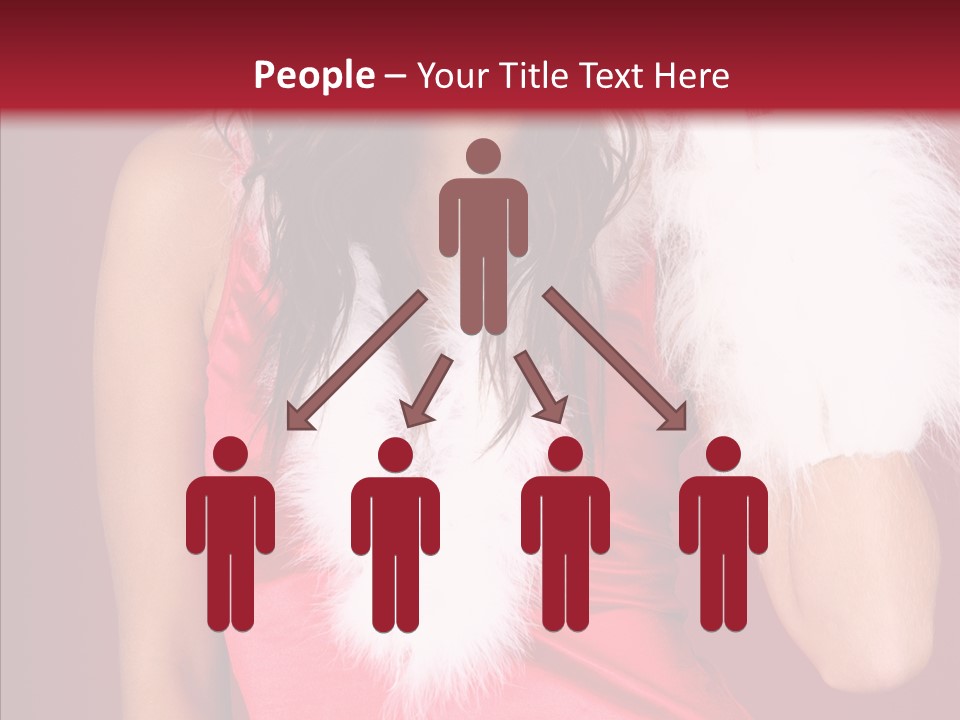 Makeover Babe White PowerPoint Template