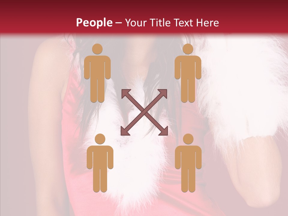 Makeover Babe White PowerPoint Template