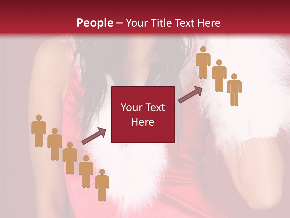 Makeover Babe White PowerPoint Template