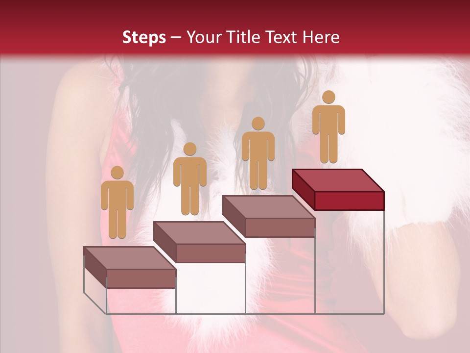 Makeover Babe White PowerPoint Template