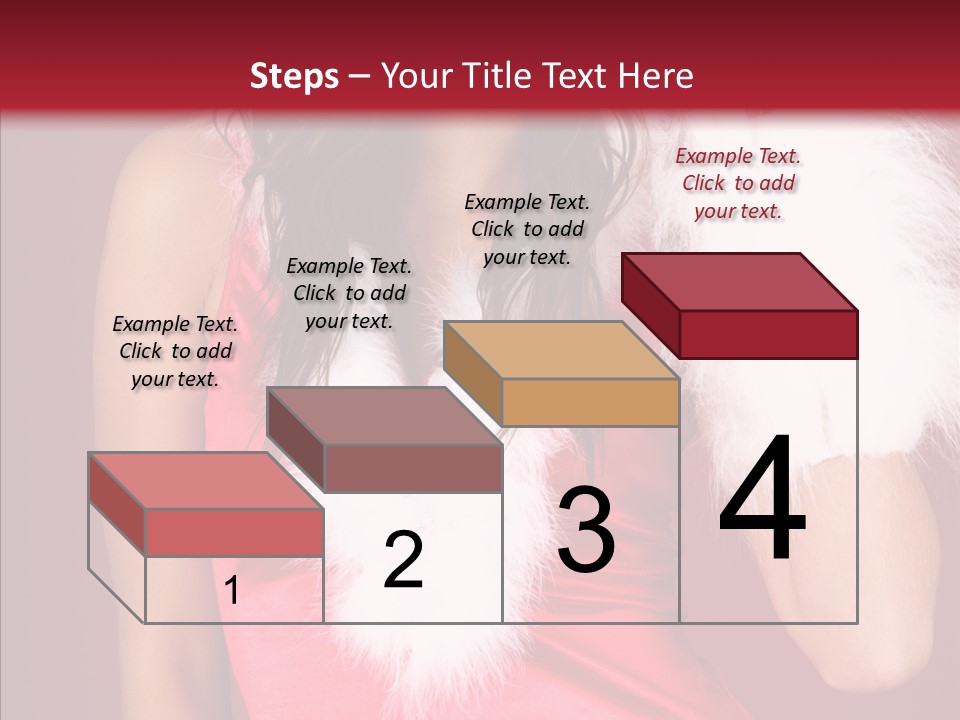 Makeover Babe White PowerPoint Template