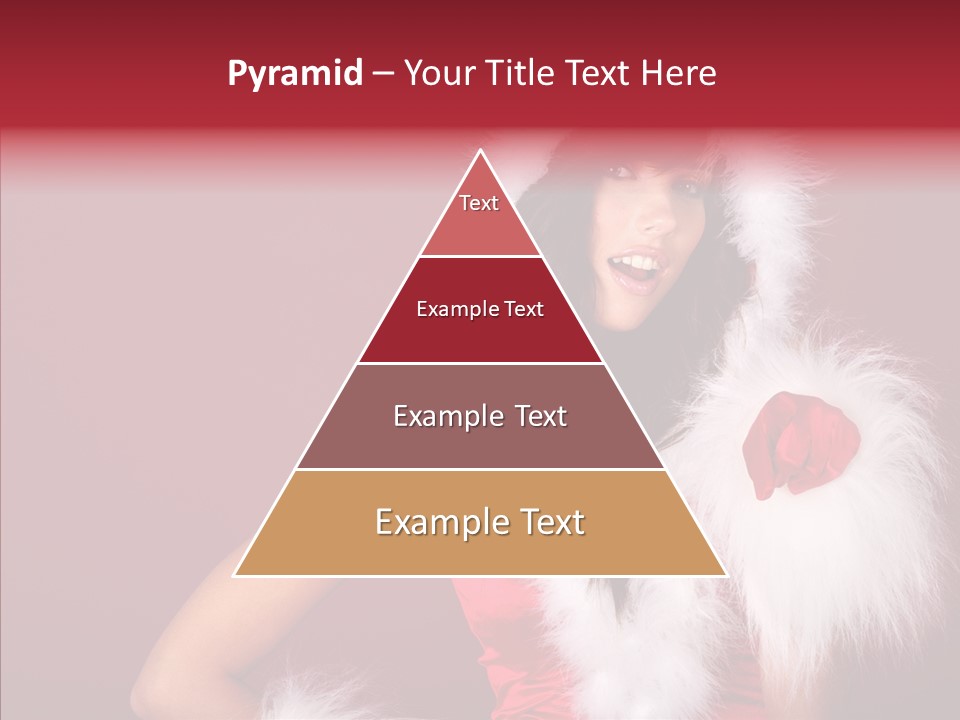 Brunette Hood Sensual PowerPoint Template