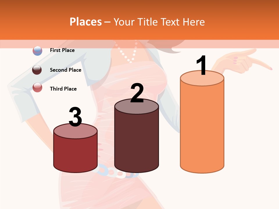 Table Writing Team PowerPoint Template