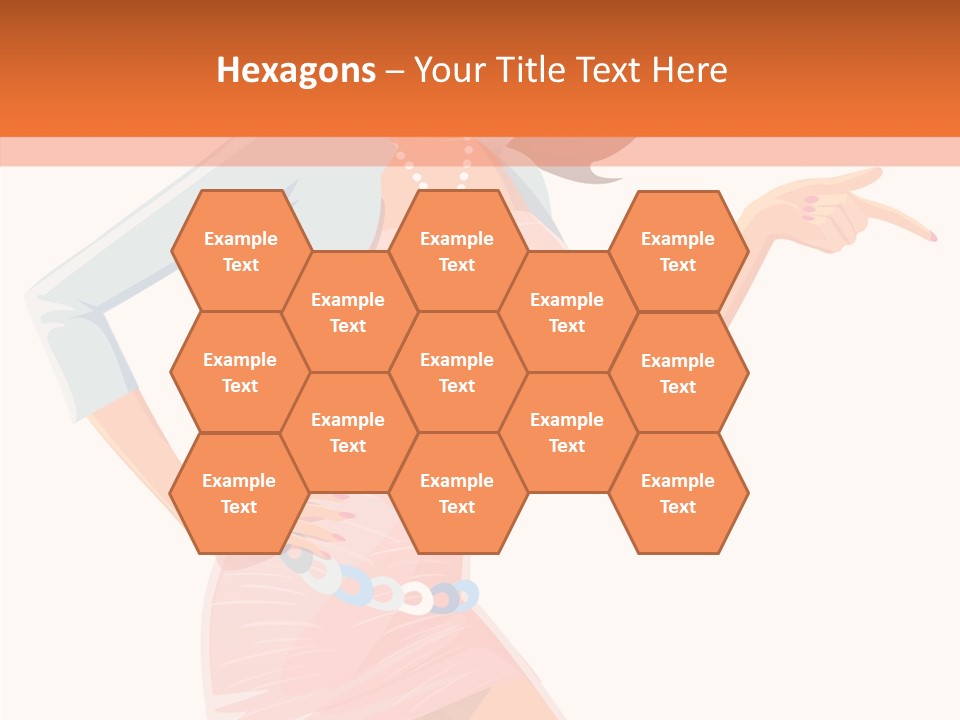 Table Writing Team PowerPoint Template