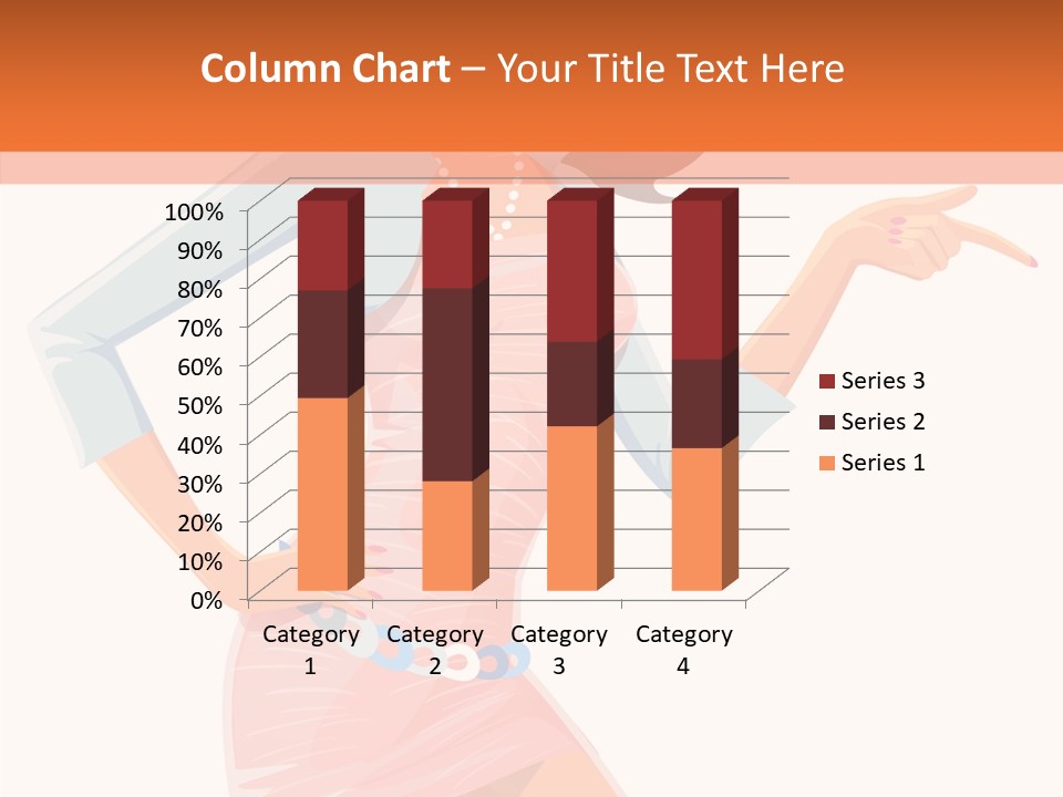 Table Writing Team PowerPoint Template