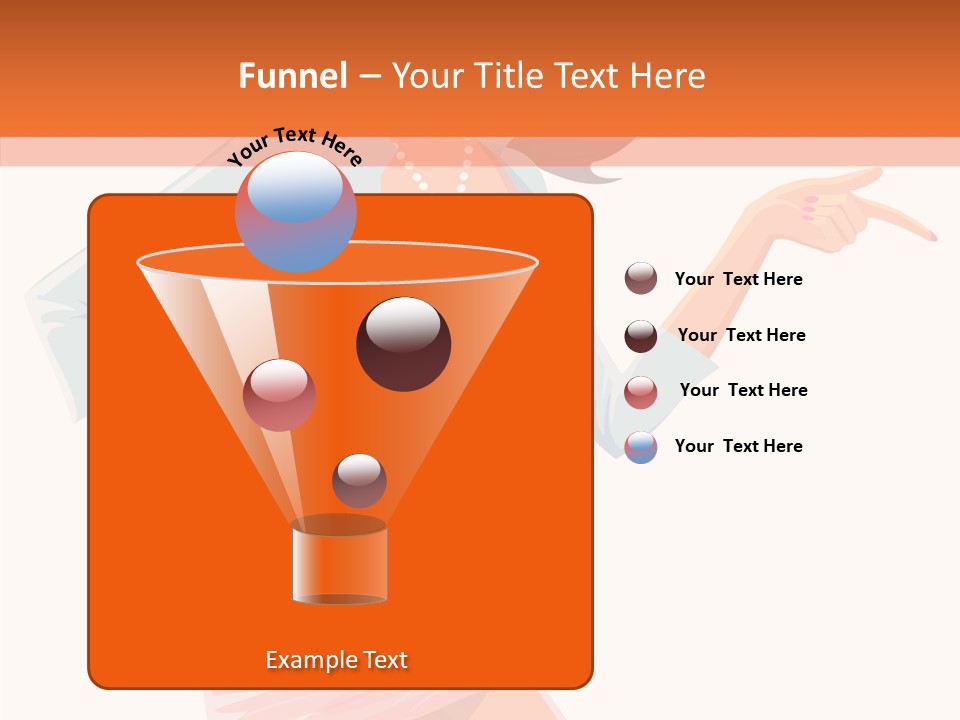 Table Writing Team PowerPoint Template