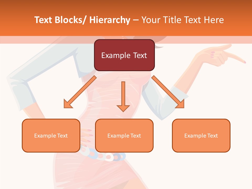 Table Writing Team PowerPoint Template