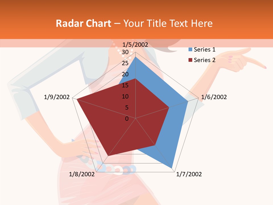 Table Writing Team PowerPoint Template