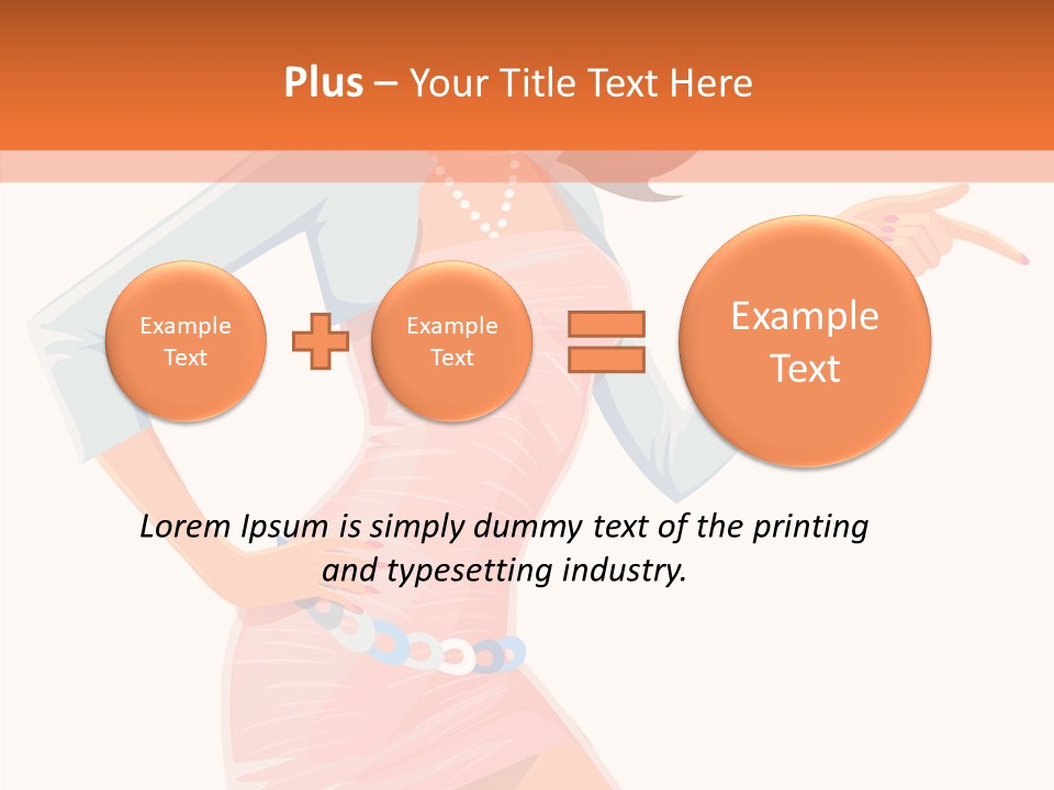 Table Writing Team PowerPoint Template
