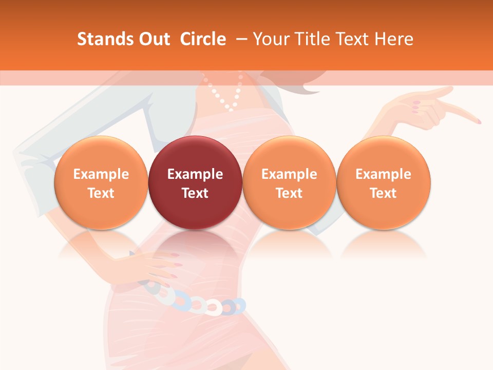 Table Writing Team PowerPoint Template