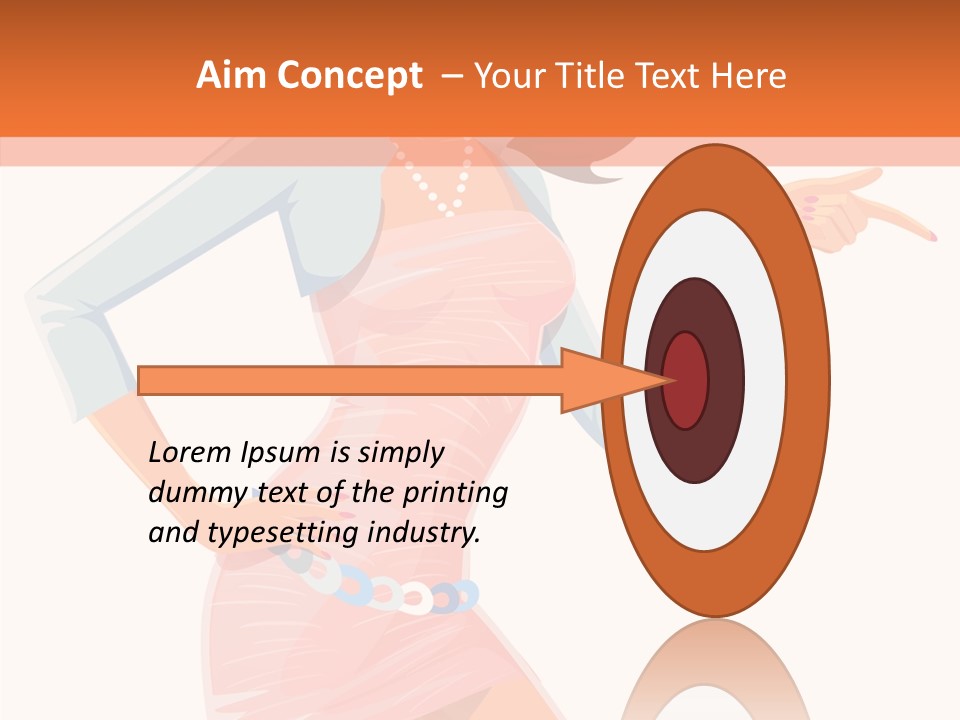 Table Writing Team PowerPoint Template