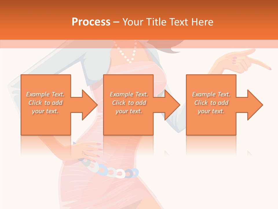 Table Writing Team PowerPoint Template