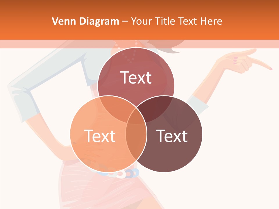 Table Writing Team PowerPoint Template