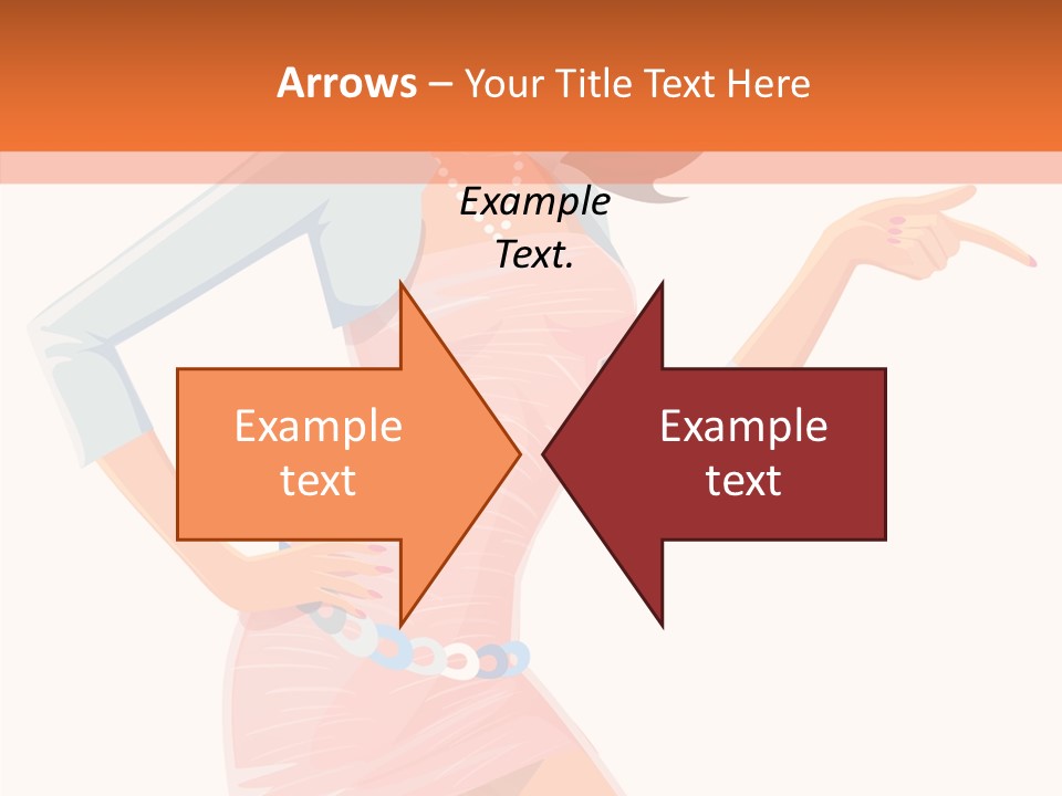 Table Writing Team PowerPoint Template