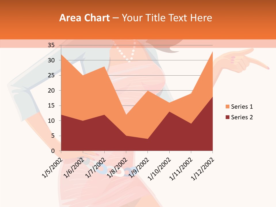 Table Writing Team PowerPoint Template