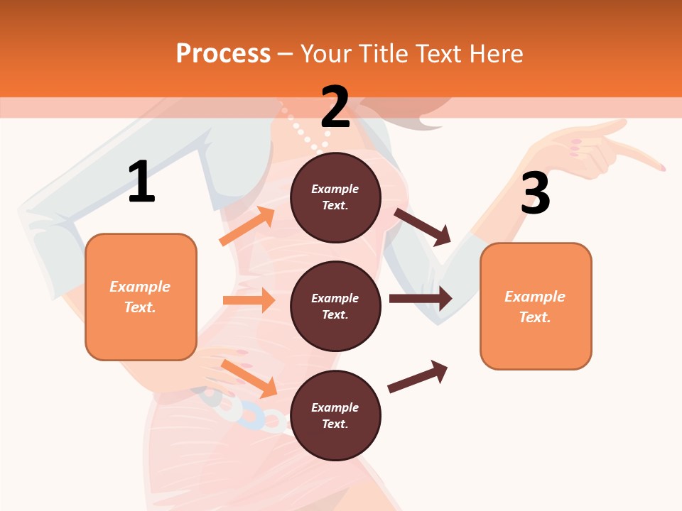 Table Writing Team PowerPoint Template