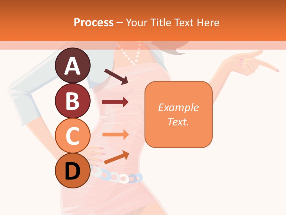 Table Writing Team PowerPoint Template