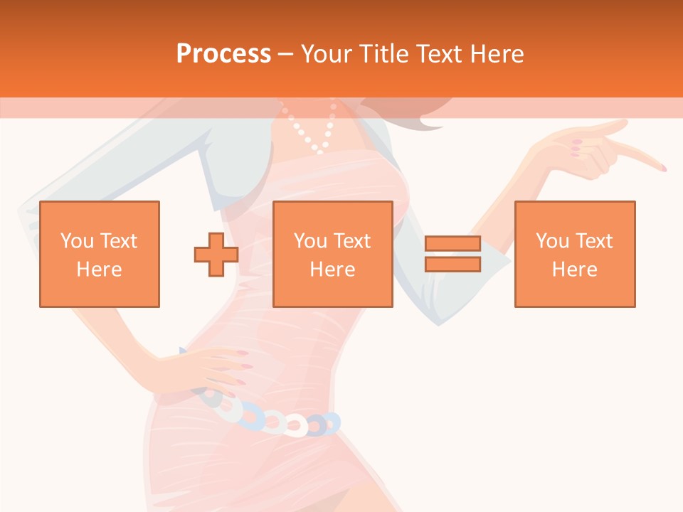 Table Writing Team PowerPoint Template