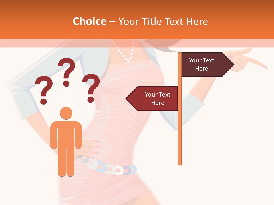 Table Writing Team PowerPoint Template