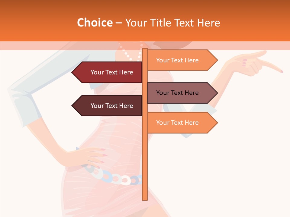 Table Writing Team PowerPoint Template