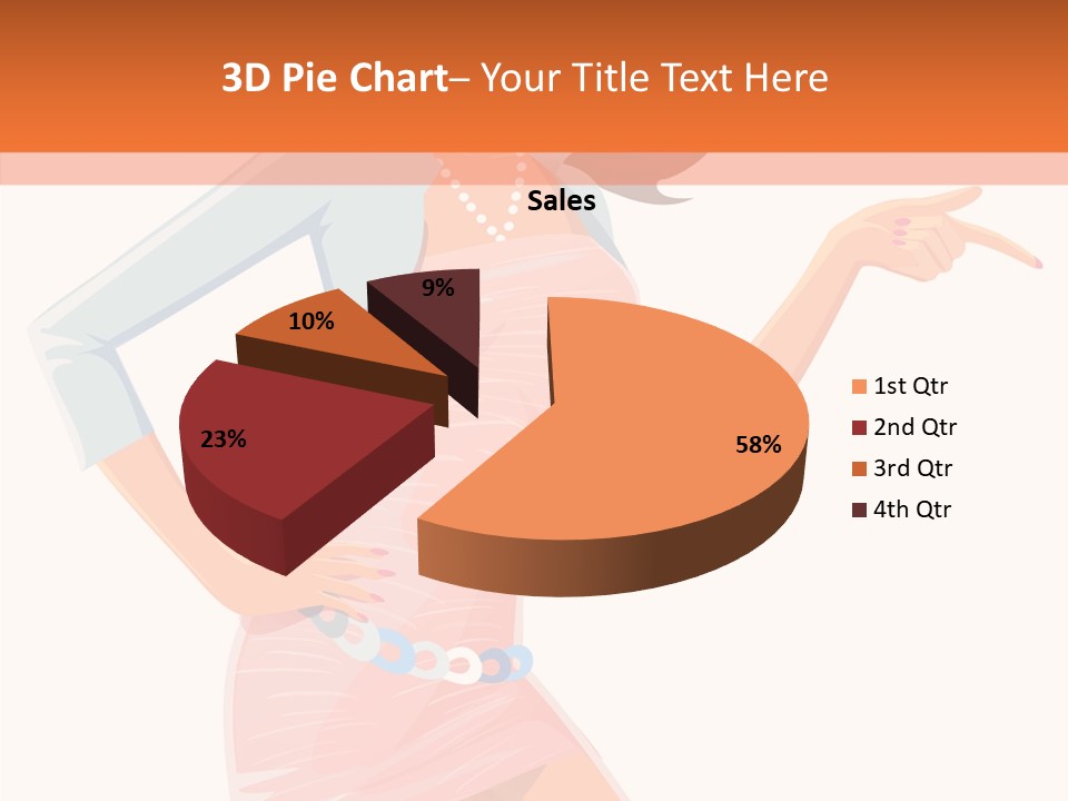 Table Writing Team PowerPoint Template