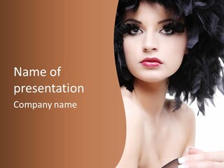 Make Up Skin One PowerPoint Template