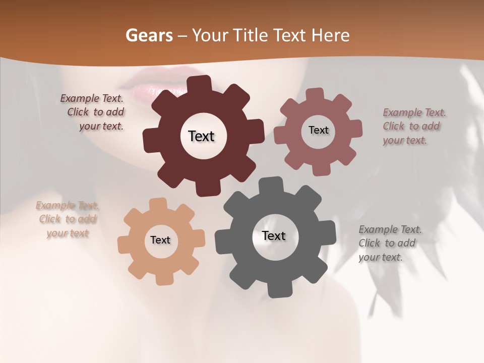 Make Up Skin One PowerPoint Template