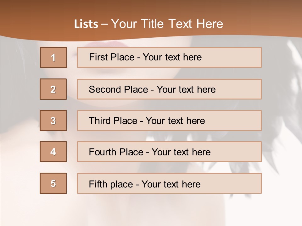Make Up Skin One PowerPoint Template