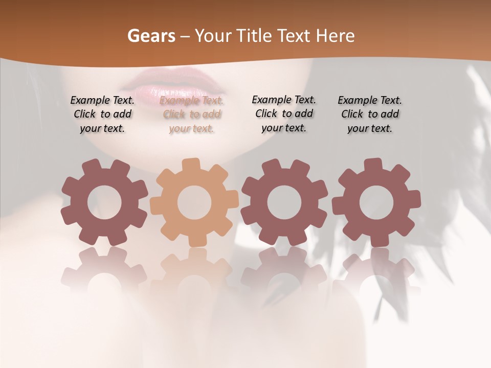 Make Up Skin One PowerPoint Template