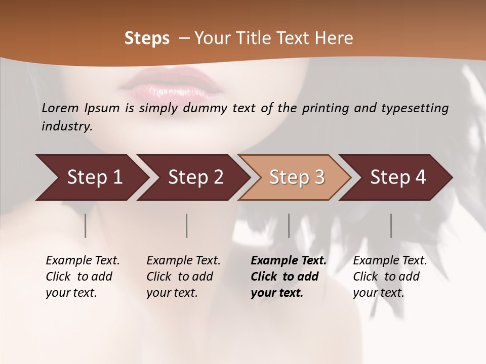Make Up Skin One PowerPoint Template