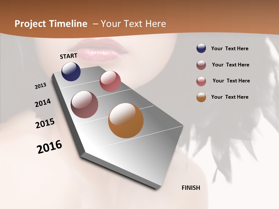 Make Up Skin One PowerPoint Template