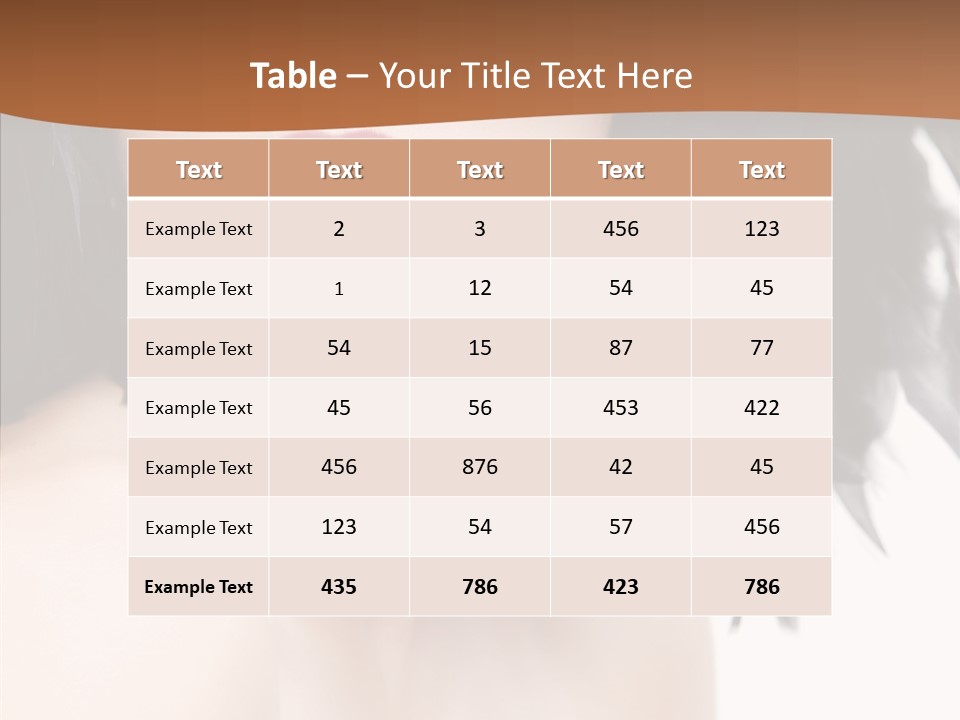 Make Up Skin One PowerPoint Template
