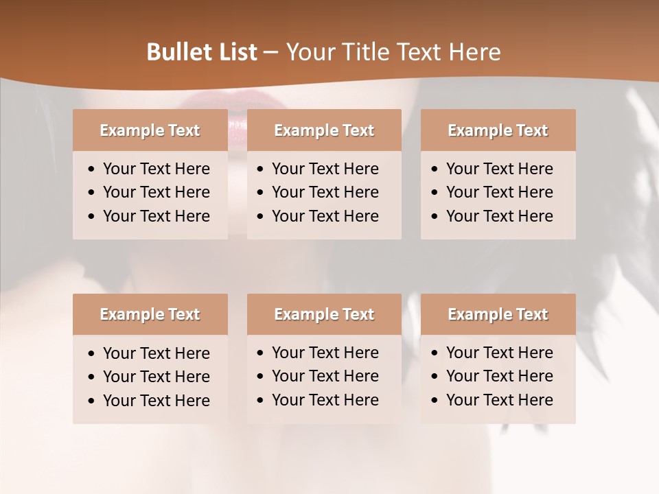 Make Up Skin One PowerPoint Template