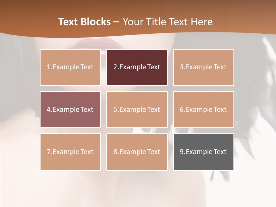 Make Up Skin One PowerPoint Template