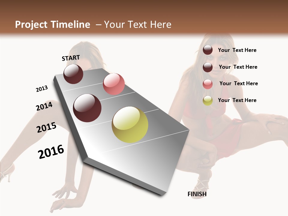 Profe Ional Toon Management PowerPoint Template