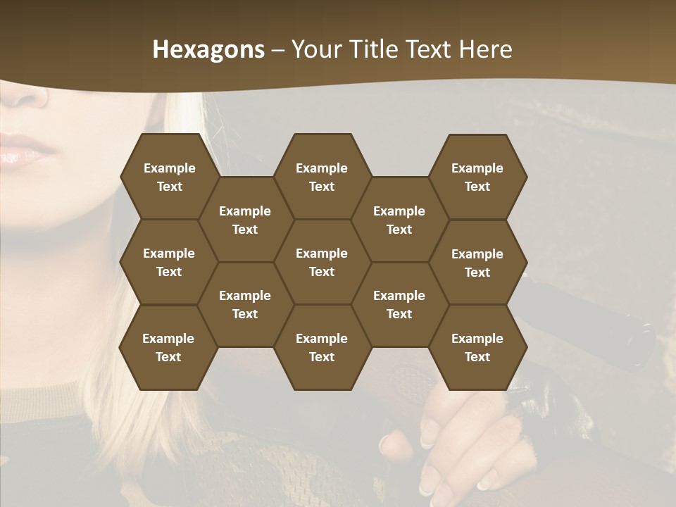 Gun American Conflict PowerPoint Template