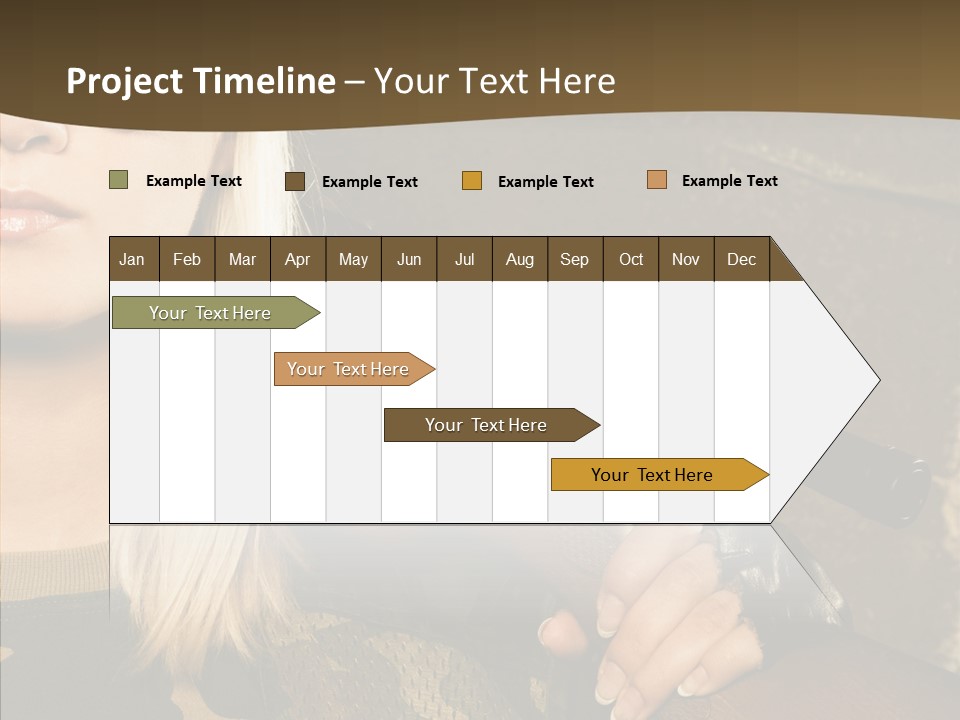 Gun American Conflict PowerPoint Template