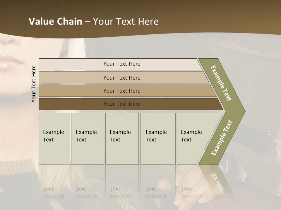 Gun American Conflict PowerPoint Template