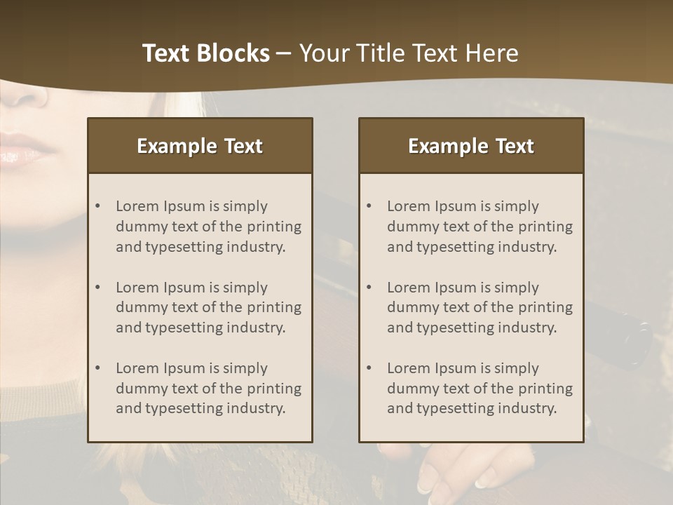 Gun American Conflict PowerPoint Template