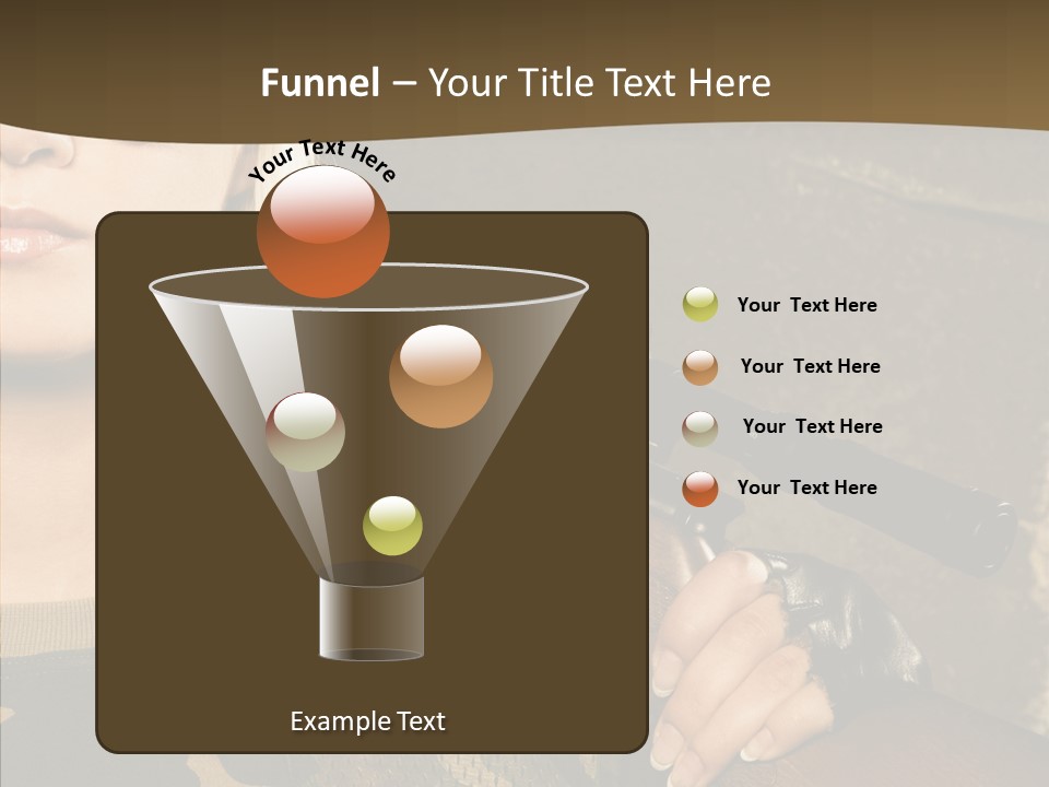 Gun American Conflict PowerPoint Template