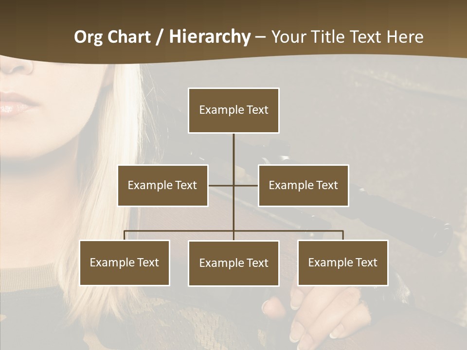 Gun American Conflict PowerPoint Template