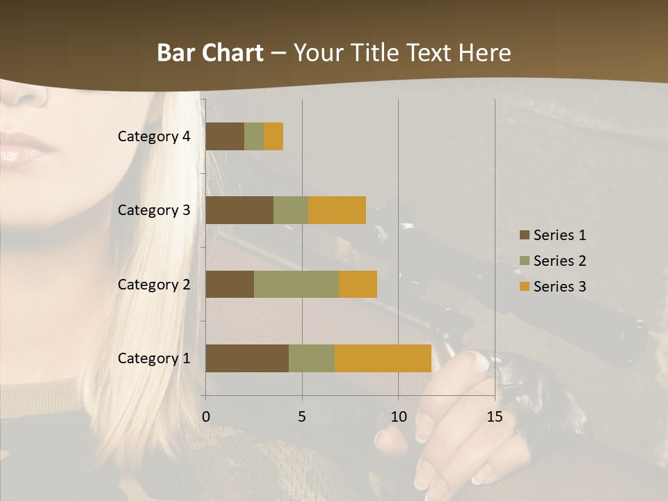 Gun American Conflict PowerPoint Template