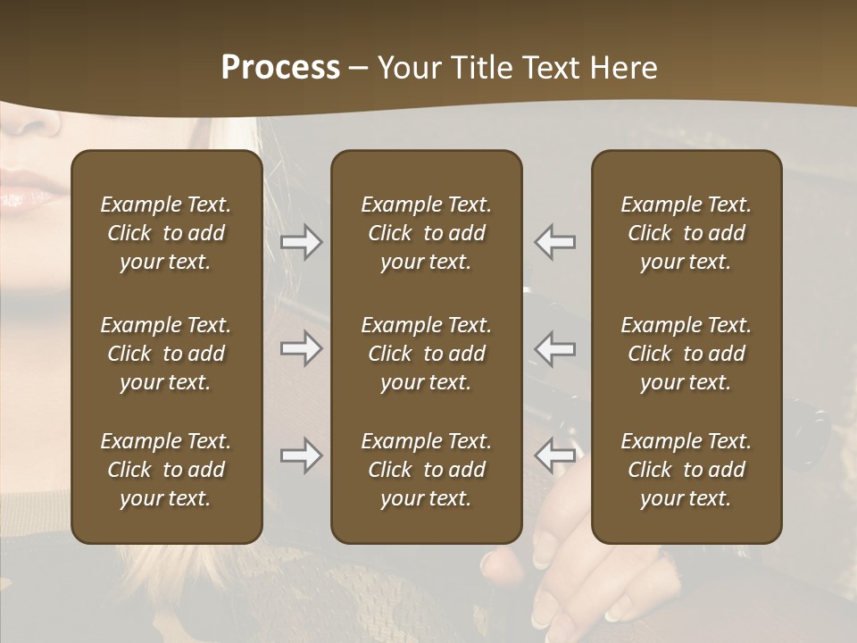 Gun American Conflict PowerPoint Template