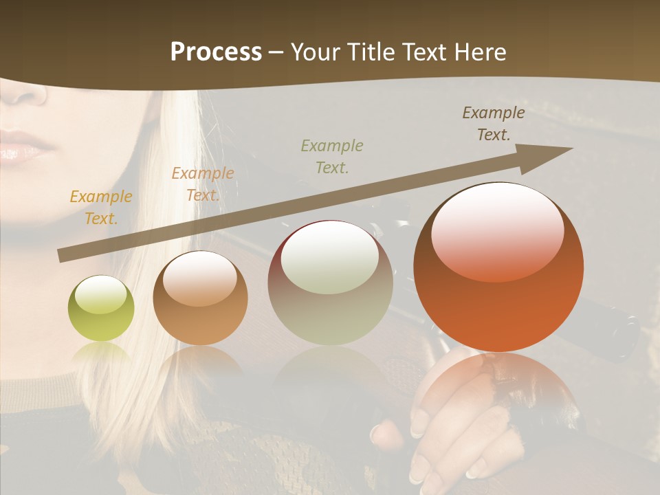 Gun American Conflict PowerPoint Template